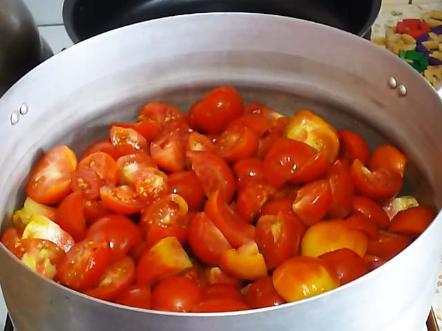 pomidorowa cipka w zapiekance