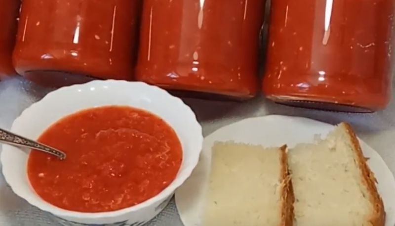 ТОП-6 лучших рецептов кетчупа с болгарским перцем