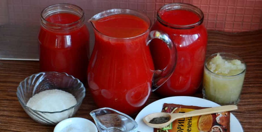 Как приготовить домашний кетчуп из томатного сока