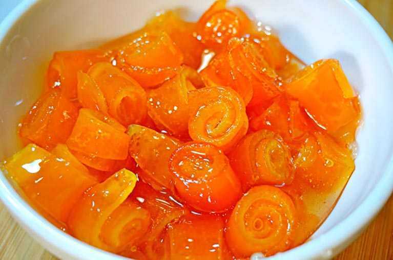 Варенье из апельсиновых корок: простые и быстрые рецепты