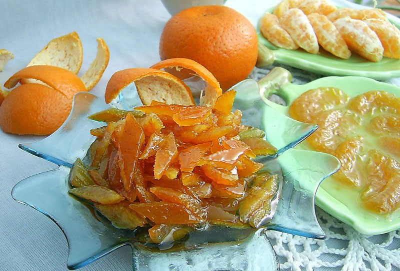 фотография варенья из мандариновых корок