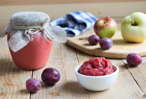 яблочное пюре: полезный прикорм для младенцев в любое время года