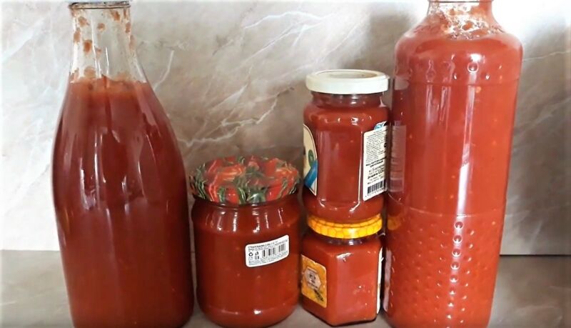 томатный кетчуп на зиму