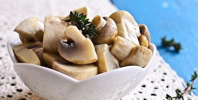Маринованные грибы в итальянском стиле