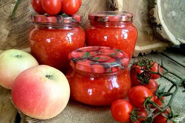 10 лучших рецептов из помидор и чеснока на зиму