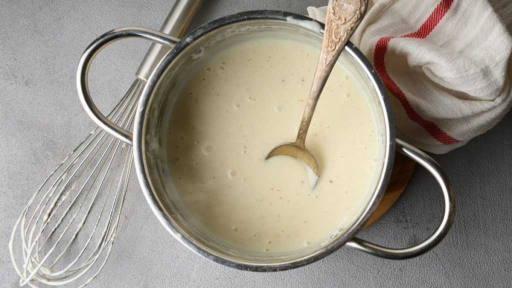 ТОП-5 вариантов приготовления соуса бешамель