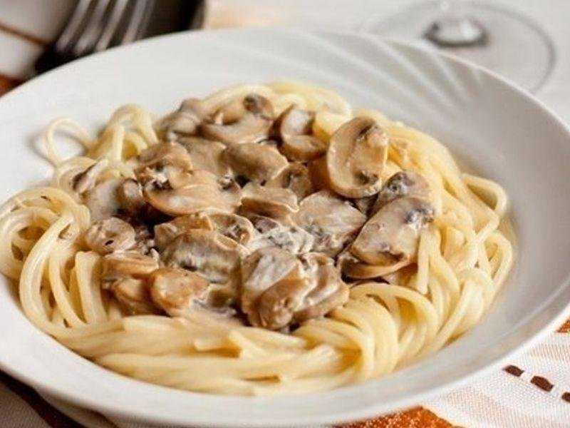 Сливочный соус с грибами для спагетти - ТОП-5 рецептов